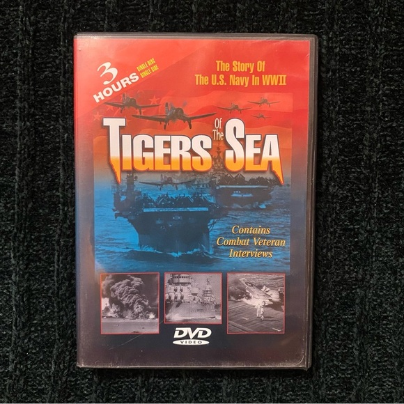VGT DVD Tigers of the Sea 2000 The Story of The US Navy in WWII - Picture 5 of 5
